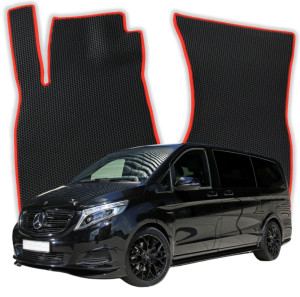 OMEVO EVA Dywaniki do Mercedes-Benz V klasa 7-osobowa V250d 3 gen Minivan 5 drzwi (2015-2026)