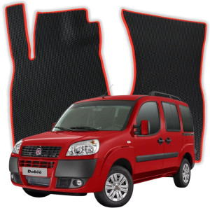OMEVO EVA Dywaniki do Fiat Doblo 5-osobowy 1 gen Minivan (2000-2010)