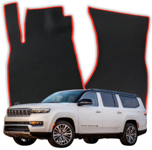 OMEVO EVA Dywaniki do Jeep Grand Wagoneer 7-osobowy Standard 1 gen SUV 5 drzwi (2021-2026)