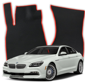OMEVO EVA Dywaniki do BMW-Alpina B6 Gran Coupe Allrad F06 2 gen Sedan (2012-2018)
