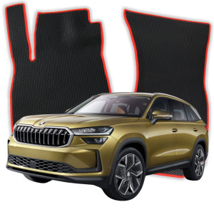 OMEVO EVA Dywaniki do Škoda Kodiaq 5-osobowy Hybryda MHEV 2 gen SUV (2024-2026)