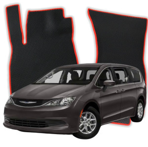 OMEVO EVA Dywaniki do Chrysler Pacifica LX 7-osobowy Benzyna 2 gen Minivan (2016-2026)