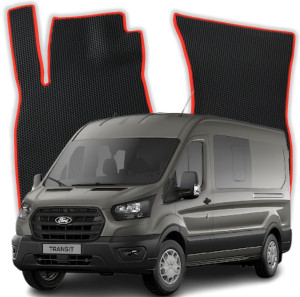 OMEVO EVA Dywaniki do Ford Transit 5-osobowy (brygadówka) V363 L4H3 6 gen Van (2013-2026)