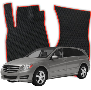 OMEVO EVA Dywaniki do Mercedes-Benz R klasa 7-osobowy W251 1 gen Minivan Short (2005-2013)