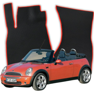 OMEVO EVA Dywaniki do Mini Cabrio  1 gen Cabrio 3 drzwi (2004-2008)