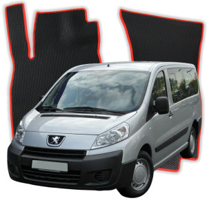 OMEVO EVA Dywaniki do Peugeot Expert 6-osobowy 2 gen Furgon (2006-2016)