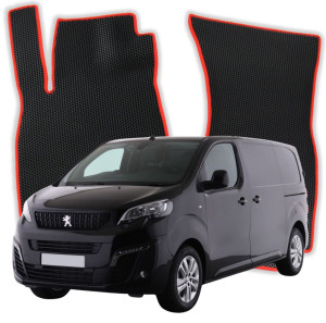 OMEVO EVA Dywaniki do Peugeot Expert 6-osobowy 3 gen Minivan (2016-2026)