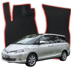 OMEVO EVA Dywaniki do Toyota Previa 7-osobowy 3 gen Minivan (2006-2019)