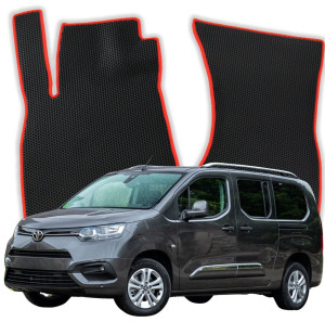 OMEVO EVA Dywaniki do Toyota ProAce City Verso 5-osobowy Long 2 gen Minivan (2019-2026)