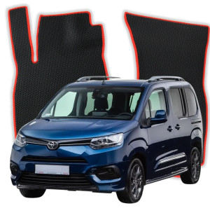 OMEVO EVA Dywaniki do Toyota ProAce City Verso 5-osobowy Short Family 2 gen Minivan (2019-2026)