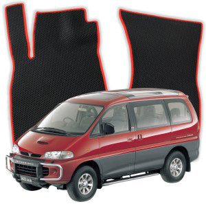 OMEVO EVA Dywaniki do Mitsubishi Delica 4 gen Minivan 3 drzwi (1994-2007)