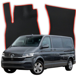 OMEVO EVA Dywaniki do Volkswagen Transporter Caravelle 9-osobowy T6.1 6 gen Van 5 drzwi (2019-2021)