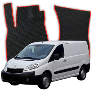 OMEVO EVA Dywaniki do Peugeot Expert 3-Osobowy 2 gen Furgon (2006-2016)