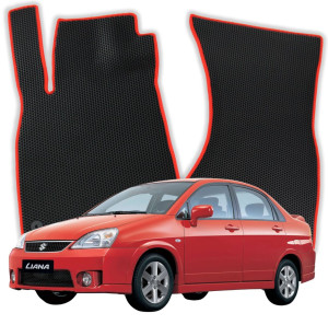 OMEVO EVA Dywaniki do Suzuki Liana 1 gen Hatchback 5 drzwi (2001-2007)