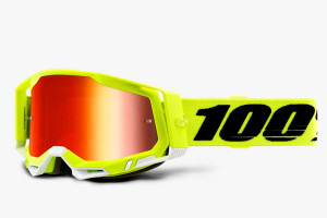 100% Racecraft 2 Goggle mit Anti Fog und Mirror Lens