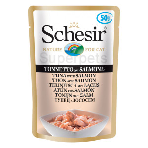 Whitebridge Pet Brands Srl Schesir Cat Tonnetto Salm 50g