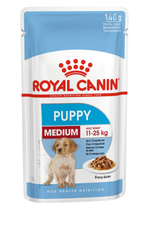 Royal Canin Italia Shn Wet Medium Puppy 140g