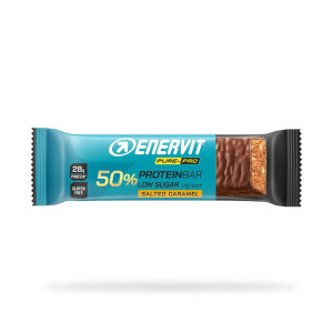 Enervit Pure-Pro – Barretta 50% Proteine Gusto Salt Caramel, 55 G