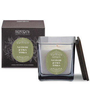 Hp Italia Candela Vetiver E Fava Tonka Nasoterapia