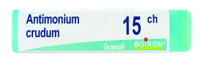Antimonium Crudum 15ch Globuli Monodose Boiron