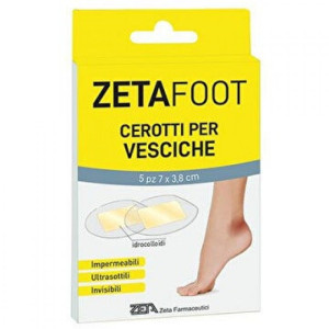 Zeta Farmaceutici Zfoot Cerotto Idrocolloidale Vesciche 5 Pezzi