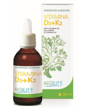 Algilife Vitamina D3+k2 Gocce 30 Ml