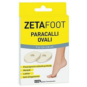 Zeta Farmaceutici Zeta Foot Paracallo Ovale Lattice 9 Pezzi