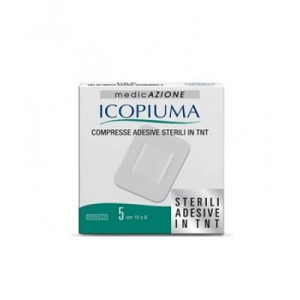 Desa Pharma Compressa Adesiva Tessuto Non Tessuto 7,5 X 5 Cm 5 Pezzi