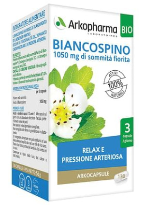 Arkofarm Arkocps Biancospino Bio 130 Capsule