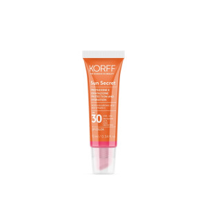 Korff Sun Secret Lip Protezione E Idratazione Spf 30 Color 02 Lampone 10 Ml