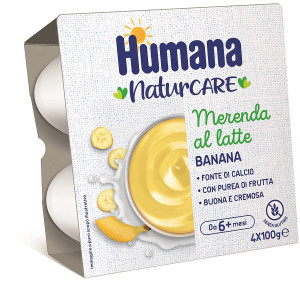 Humana Italia Humana Merenda Banana 4pz