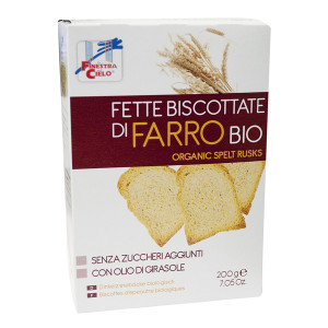 Biotobio Fsc Fette Bisc.Farro 200g