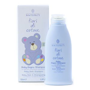 Bios Line Nature'S Fiori Di Cotone Baby Bagno Shampoo 150ml