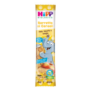 Hipp Italia Hipp Barretta Bio Mela Biscotto Vaniglia 1° Anno 20g