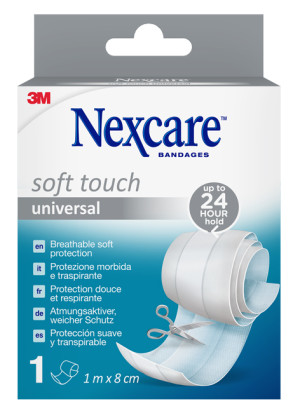 3M Nexcare Cer.Soft Str.100x80mm