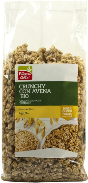 la finestra sul cielo Fsc crunchy c/avena bio 375g