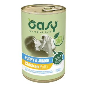 wonderfood Oasy Cane Lifestage Puppy&Junior Pollo 400 Gr