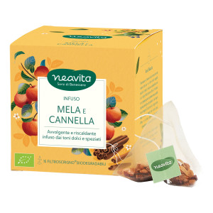 hp italia Neavita Filtroscrigno Infuso Mela Cannella Bio 15 Filtri
