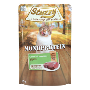 stuzzy Gatto Monoprotein Busta Adulto Vitello Fresco 85 Gr