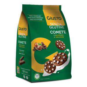giusto senza glutine comete biscotti 200 g