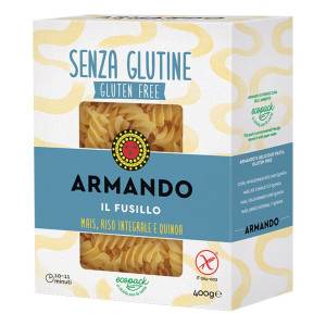 de matteis agroalimentare spa Il gluten free di armando il fusillo mais riso integrale e quinoa 400 g