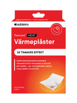 Addeira Thermarol® Varmeplaster, 4 stk.