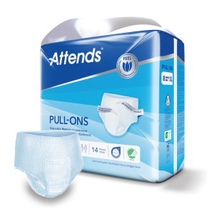 Attends Pull-ons 8 buksebleie, X-Large, 14 stk.