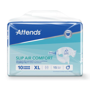 Attends Slip Air Comfort 10, X-Large, 15 stk.
