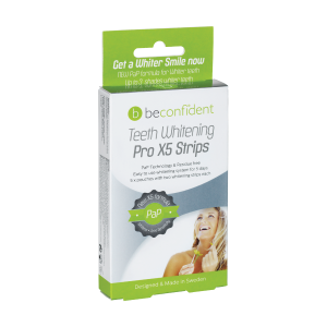 Beconfident Teeth Whitening X5 Pro Strips, 10 stk.