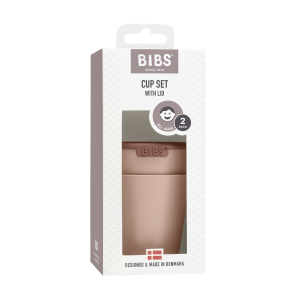 BIBS Cup Set, Blush, 2 stk.