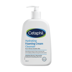 Cetaphil Hydrating Foaming Cream Cleanser, 236 ml