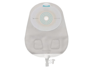 Mitac 1-delt urostomipose, 105810, Kleberkobling, hullstørrelse 10-45, midi, 30 stk.