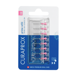 Curaprox Mellomromsbørste Refill, 0,8 mm / 3,2 mm, 8 stk.