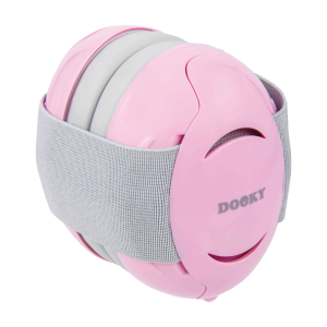 Dooky Hørselvern Baby, 0-3 år, Rosa, 1 stk.